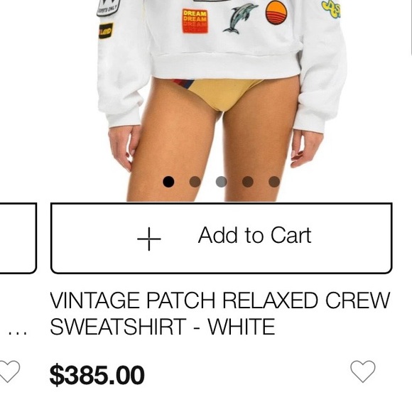 Aviator Nation Patchwork Crewneck Sweater - Picture 9 of 9